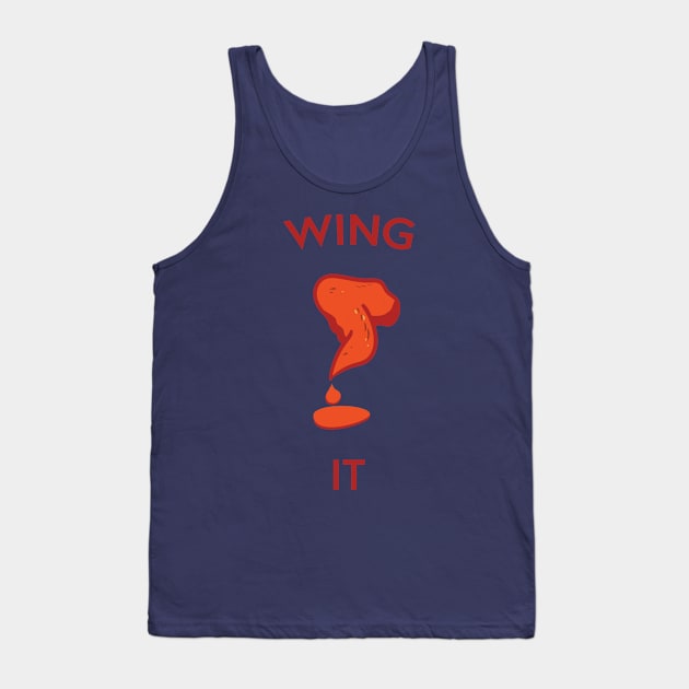 Wing It Tank Top by JunaeBenne